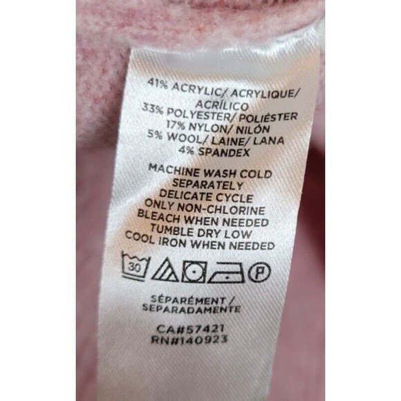 LOFT Cat Mama Sweater Size S Pink Animal Lover Crewneck Pullover - Picture 6 of 7